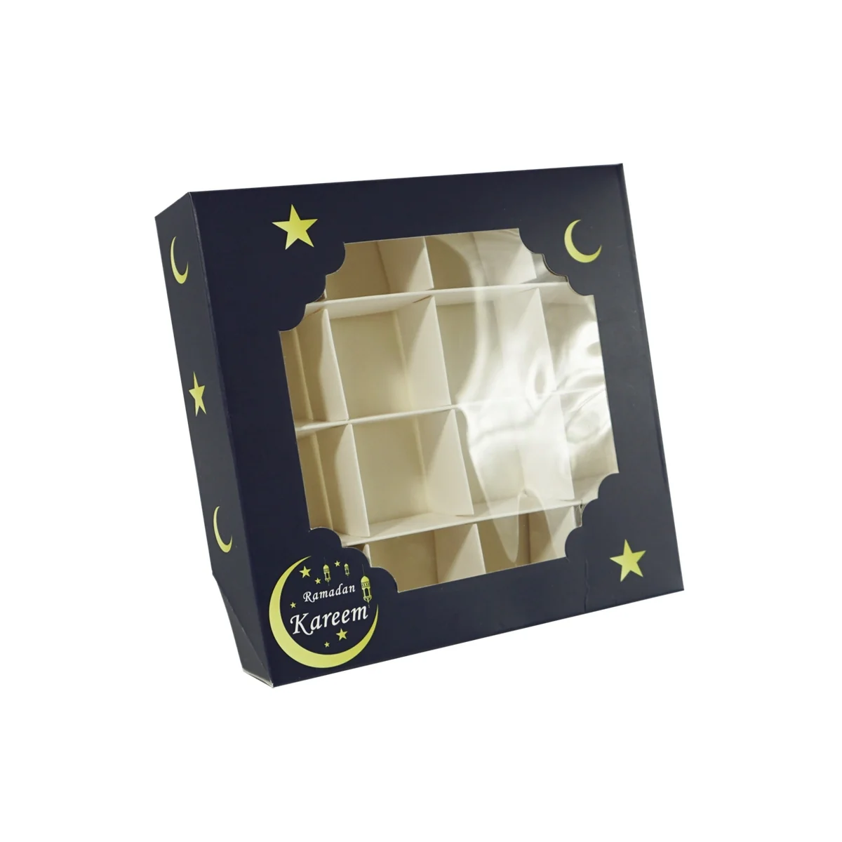 Ramadan 16 Grids Candy Box 2pcs — front view
