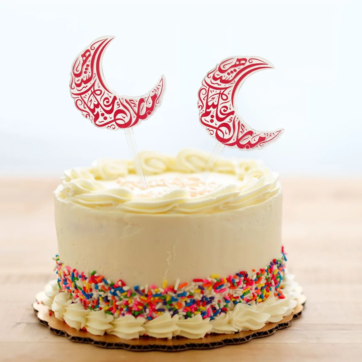 Eid Acrylic Cake Topper — detail