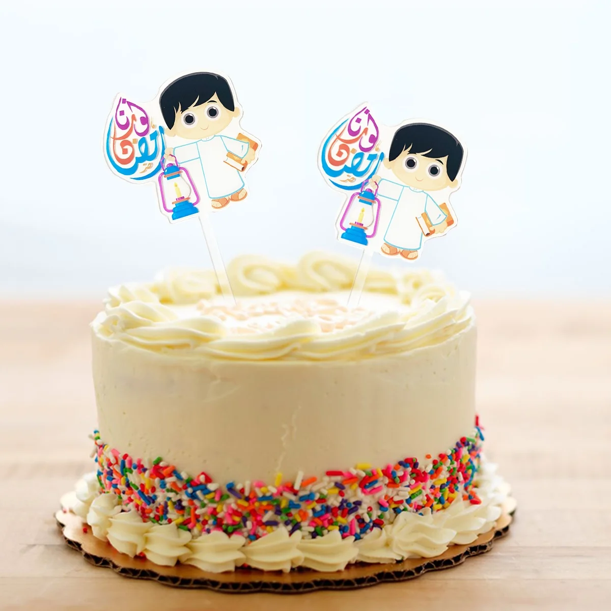 Eid Acrylic Cake Topper — detail